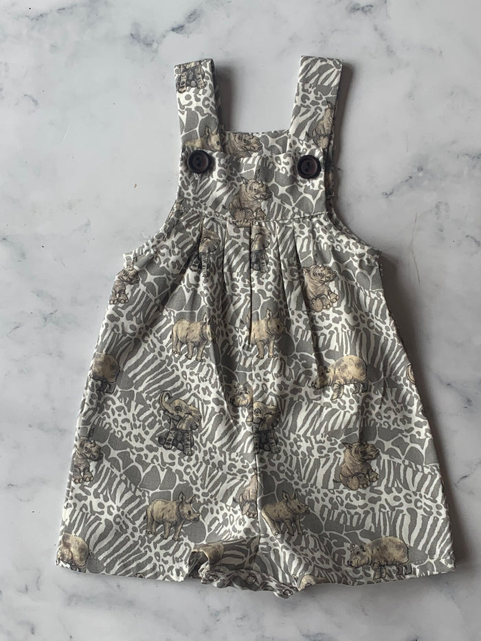 Baby Elly and Rhino Dungarees - Love Sam