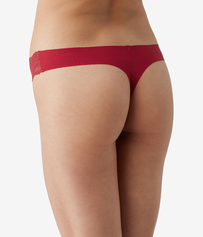 b.bare Thong: Haute Red