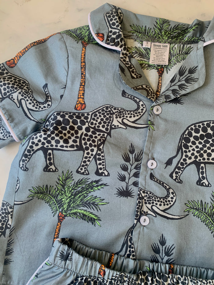 Dotty Elephant Pyjamas - Love Sam