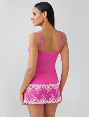 Embrace Lace® Chemise: Angel Wing/Rose Dust