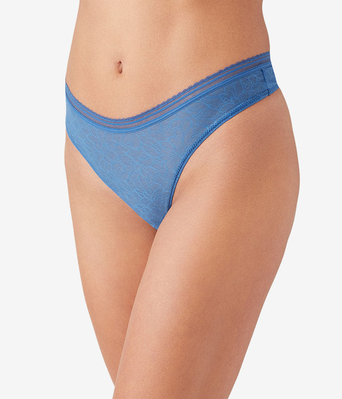 Etched in Style Thong: Delft