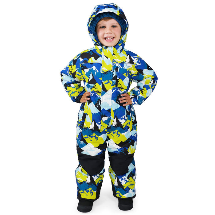 Jan & Jul Toasty-Dry Snow Suit - Neon Peaks