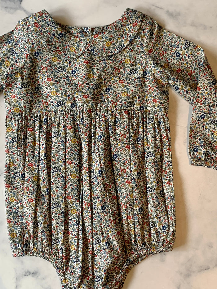 Liberty Ditsy Floral Long Seeved romper - Love Sam
