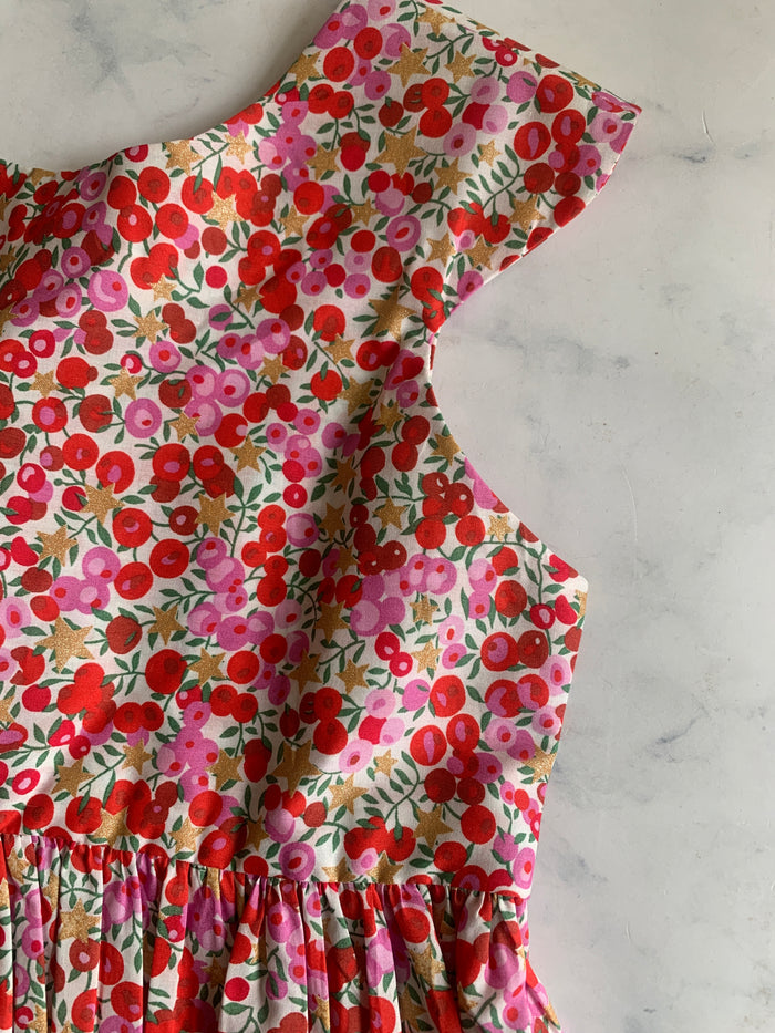 Liberty Witshire berry Dress - Love Sam