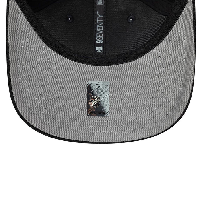 NEW ERA Boston Bruins NHL Team Black 9SEVENTY Adjustable Stretch Snap Cap