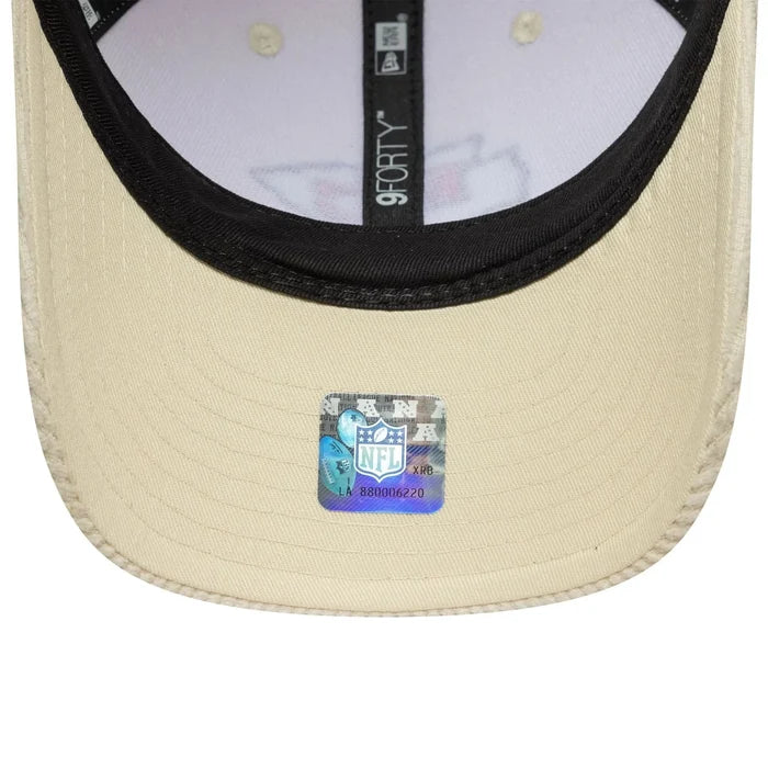 NEW ERA Kansas City Chiefs NFL Cord Cream 9FORTY M-Crown Adjustable Cap