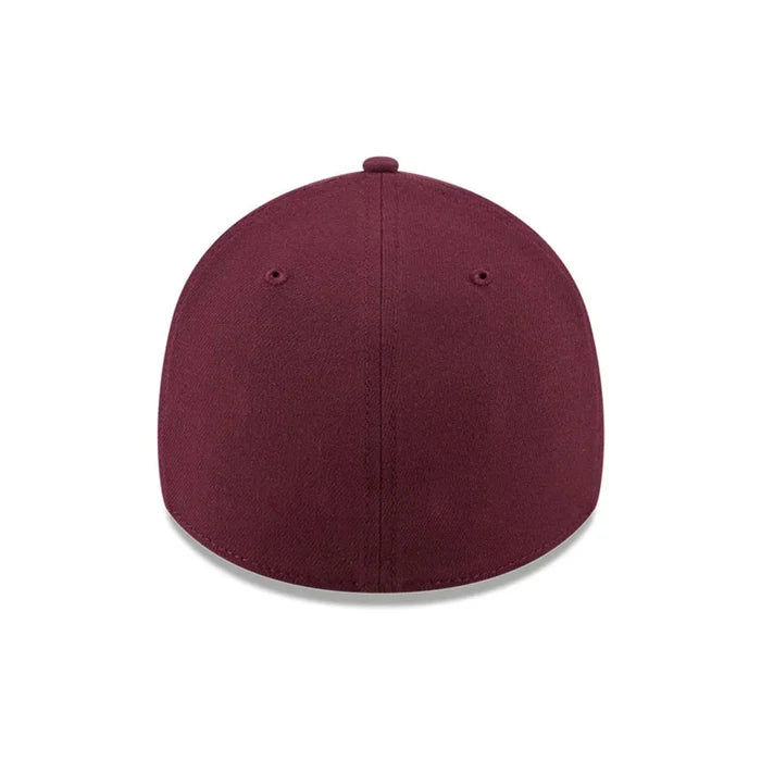 NEW ERA LA Dodgers MLB Frosted Rust Dark Red 39THIRTY Stretch Fit Cap