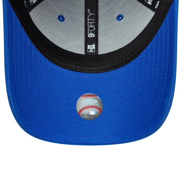 NEW ERA New York Yankees MLB Team Outline Bright Blue 9FORTY Adjustable Cap