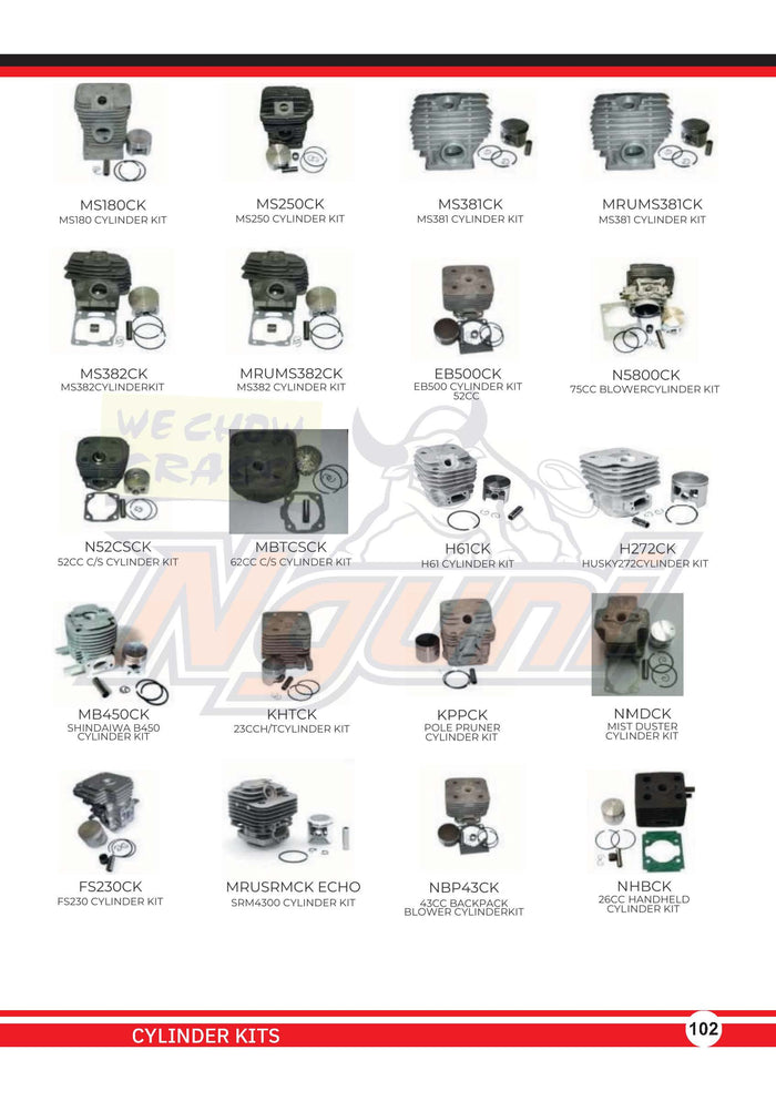 Nguni MS180 Cylinder Kit
