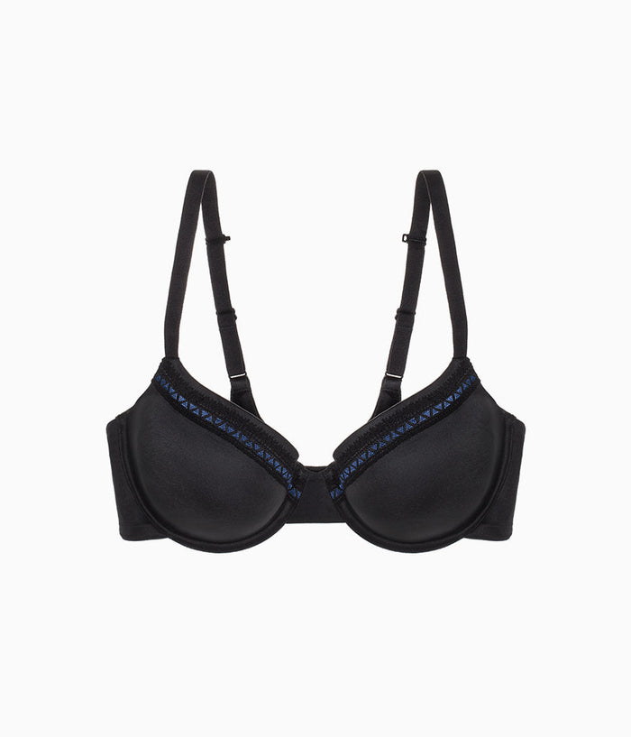 Perfect Primer Underwire T-Shirt Bra: Black