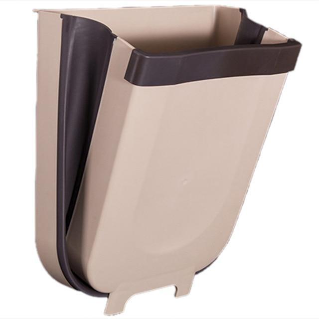 Press & Pull - Wall-mounted waste bin