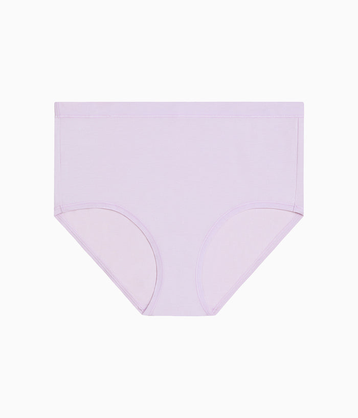Understated Cotton Brief: Orchid Hush