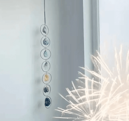 7 Chakra Gemstone Wall Decor
