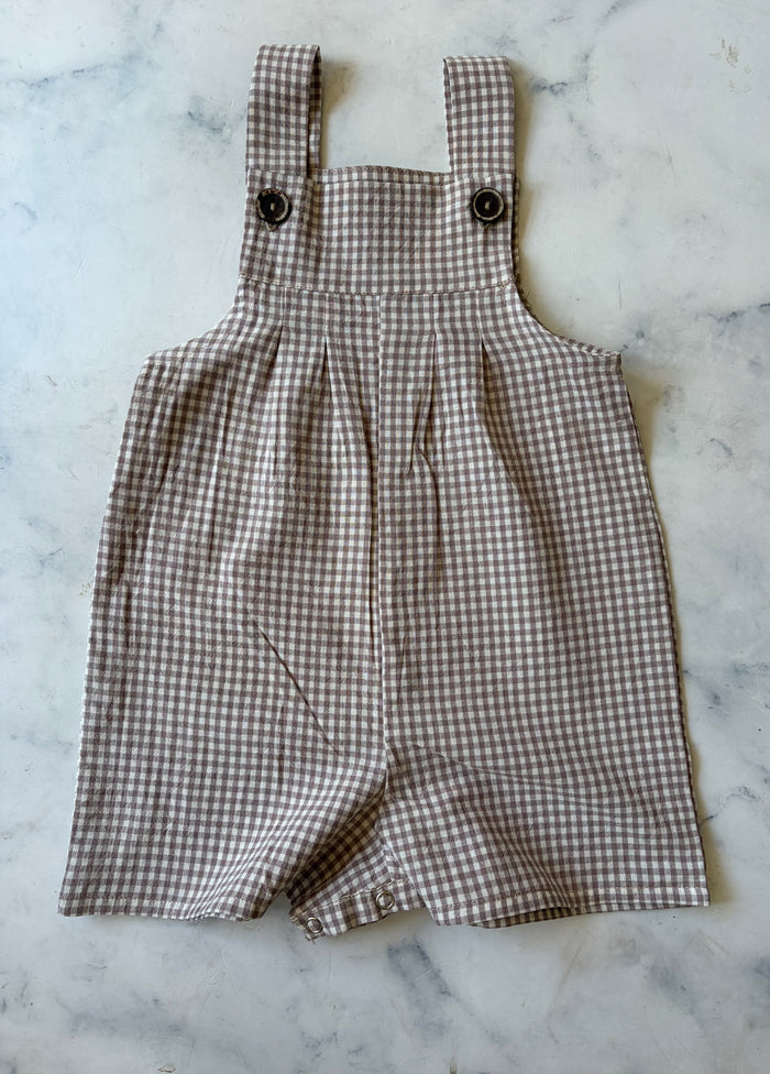 Neutral Baby Dungarees - Love Sam