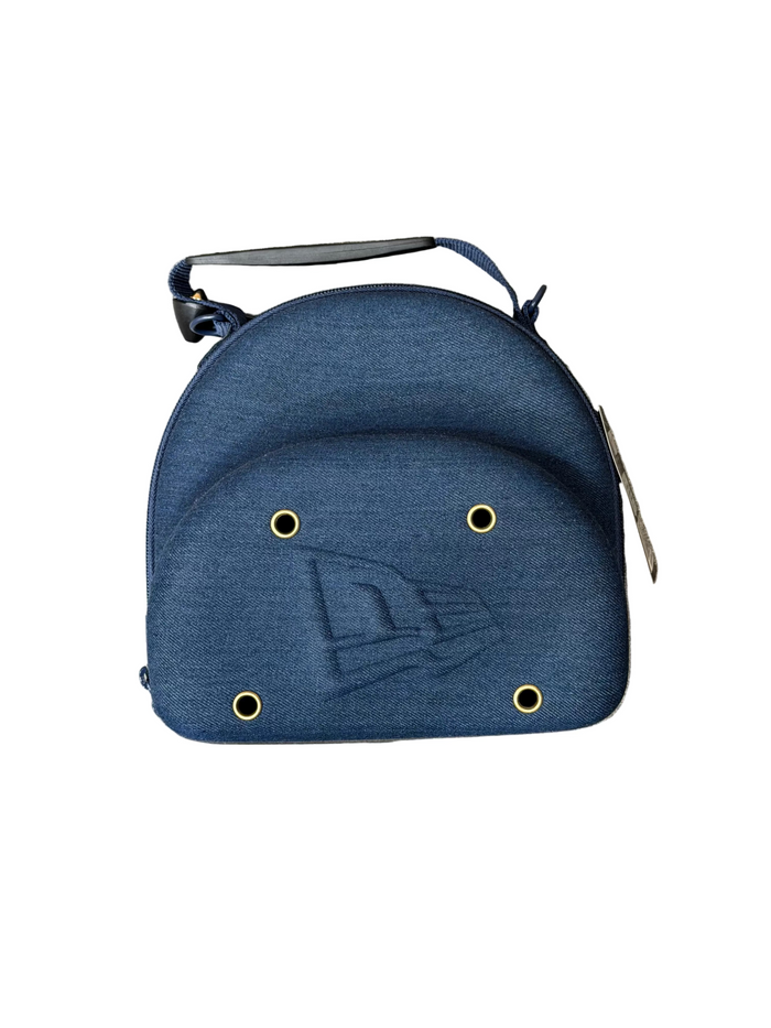 New Era navy denim 2Pk cap carrier