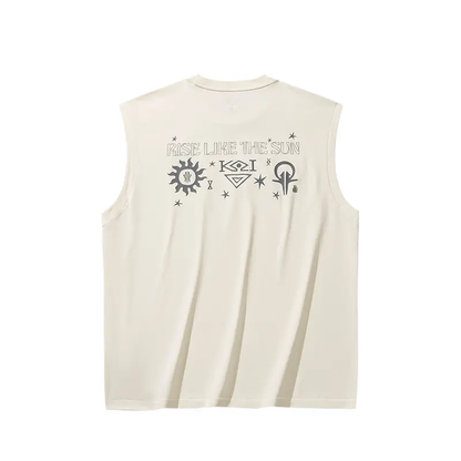ANTA KAI Metamorphosis White Sleeveless shirt