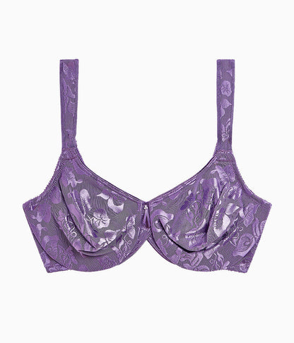Awareness Underwire Bra: Grape Compote