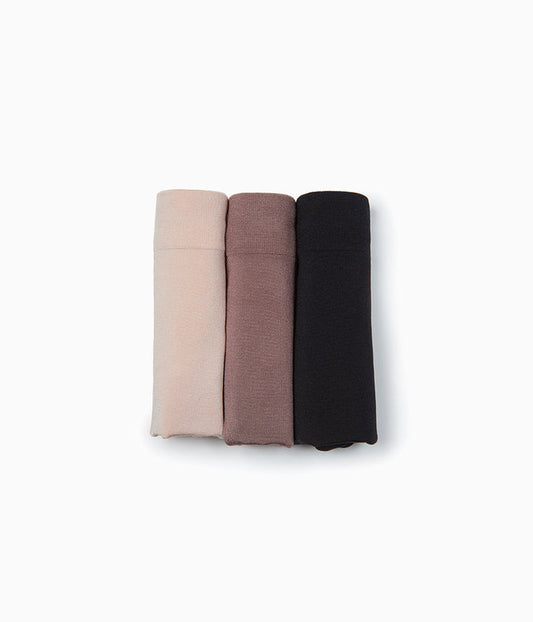 B-Smooth® Packaged Hi-Cut: Rose Dust/Deep Taupe/Black