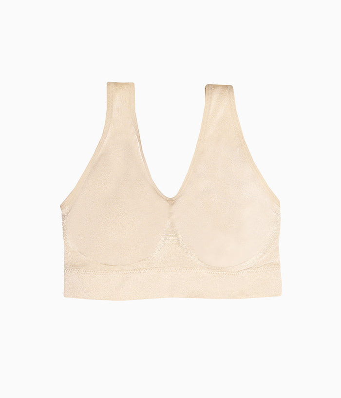 B-Smooth® Wire Free Bralette: Sand