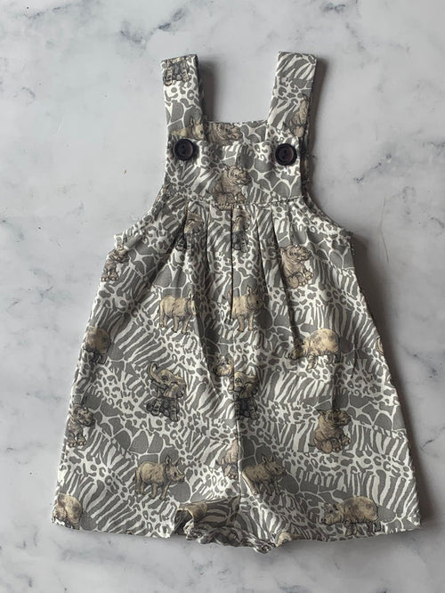 Baby Elly and Rhino Dungarees - Love Sam