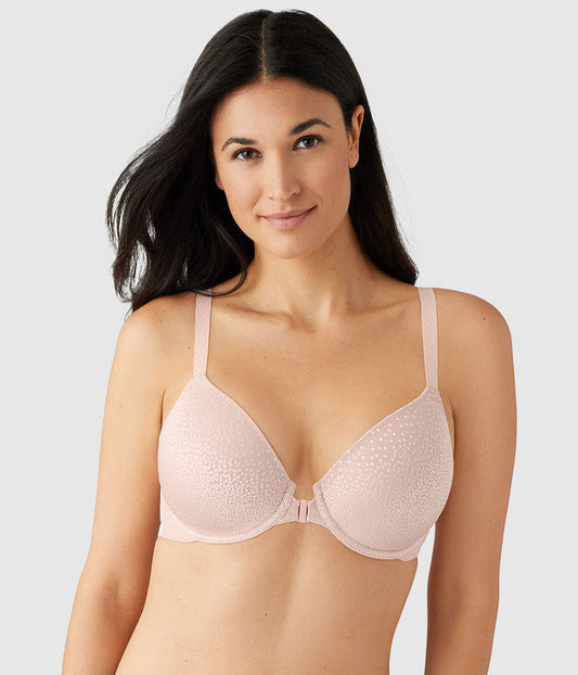 Back Appeal® Front Close T-Shirt Bra: Rose Dust