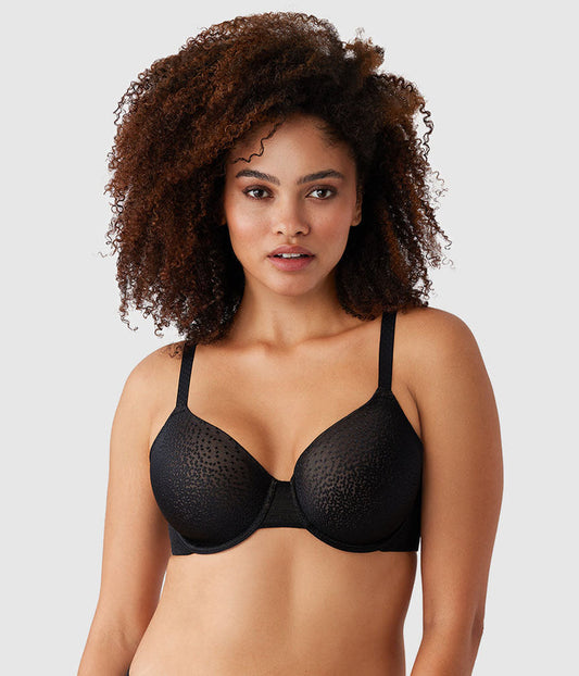 Back Appeal®  T-Shirt Bra: Black