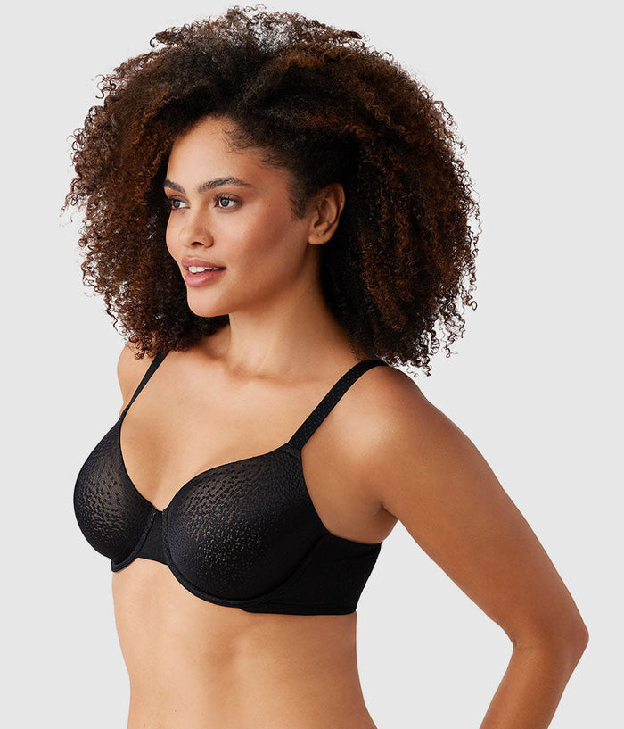 Back Appeal®  T-Shirt Bra: Black