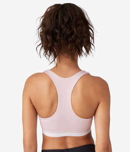 b.active Racerback Sport Bralette: Blush Pink