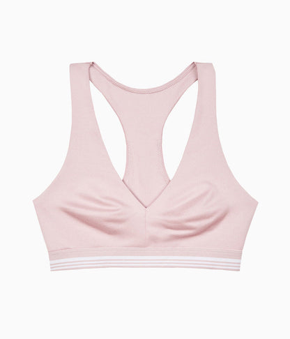b.active Racerback Sport Bralette: Blush Pink