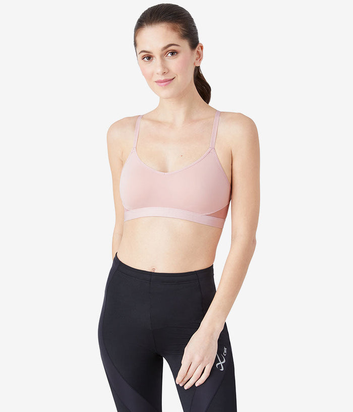 b.active Sport Bralette: Blush Pink