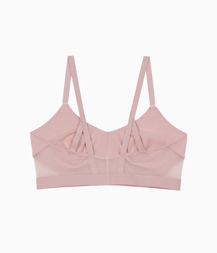 b.active Sport Bralette: Blush Pink
