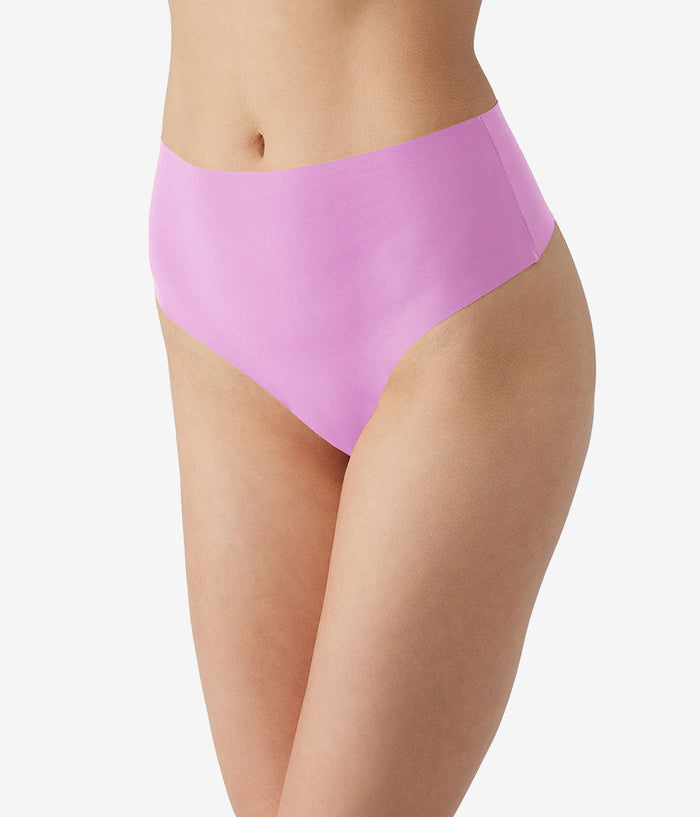 b.bare Hi-Waist Thong: Smoky Grape
