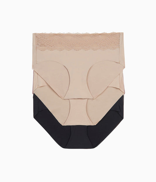 b.bare Hipster Panty Pack: Au Natural/Au Natural/Night
