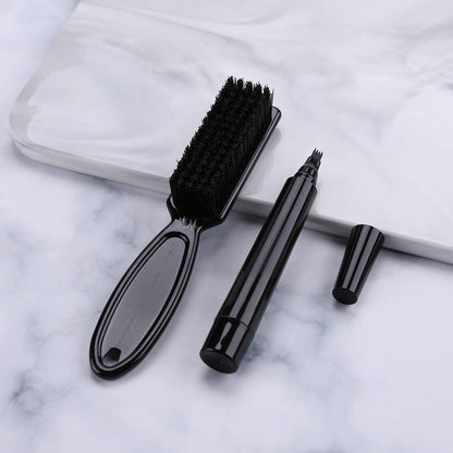 Beard filler pen and brush kit
