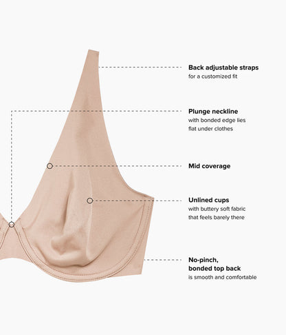 Better Than Braless™ Underwire Bra: Roebuck