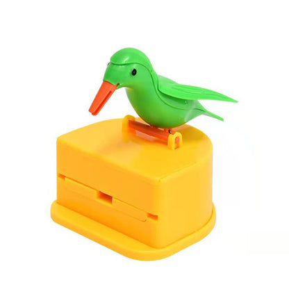 Bird toothpick dispenser