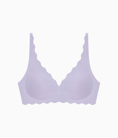 b.wow'd Wire Free Bra: Lavender Gray