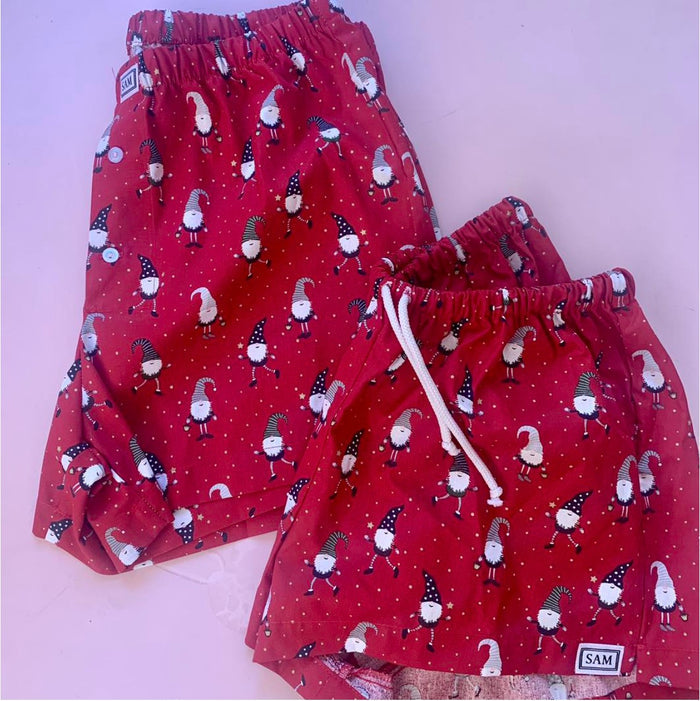 Christmas Men's Boxers Small Nutcracker red - Love Sam