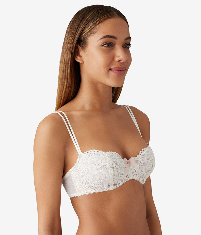 Ciao Bella Balconette Bra: Vanilla Ice