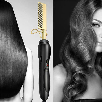 COMBPRO - Hair curler and hair straightener
