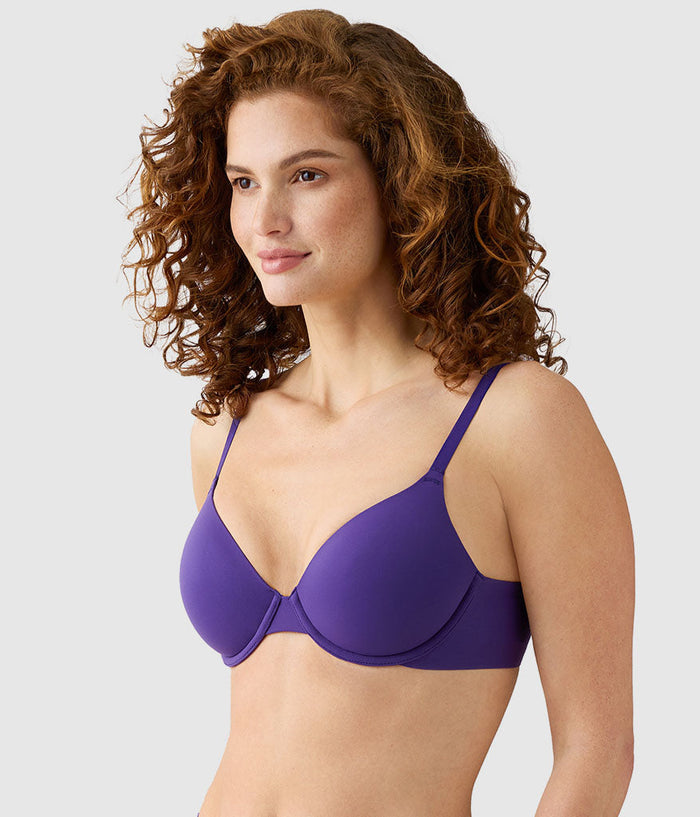 Comfort First T-Shirt Bra: Purple Indigo