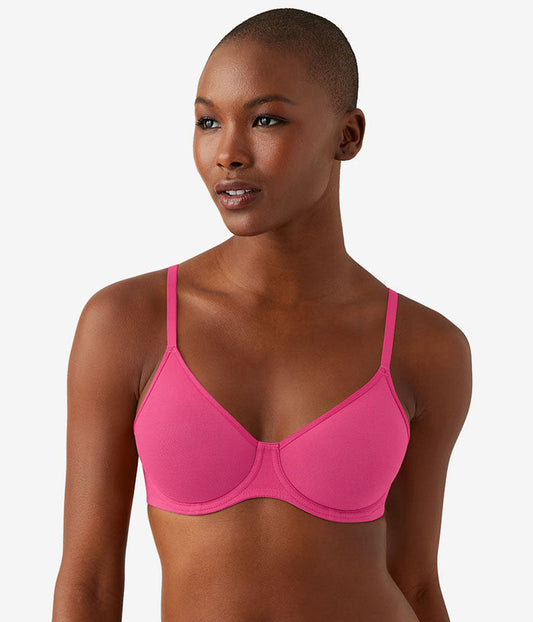 Cotton To A Tee Underwire Bra: Raspberry Sorbet