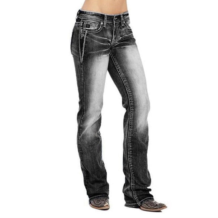 Denim Boot Cut Jeans