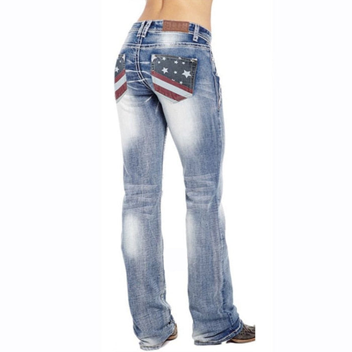 Denim Boot Cut Jeans
