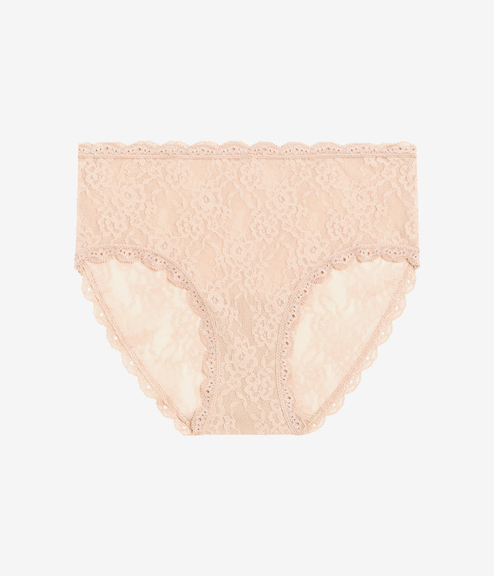 Effortlessly Lace Hipster: Au Natural