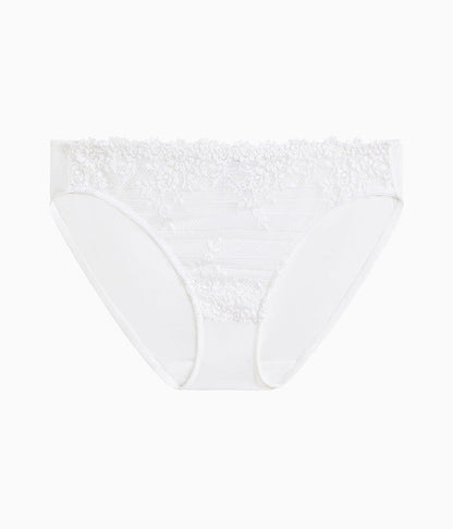 Embrace Lace® Bikini: Delicious White