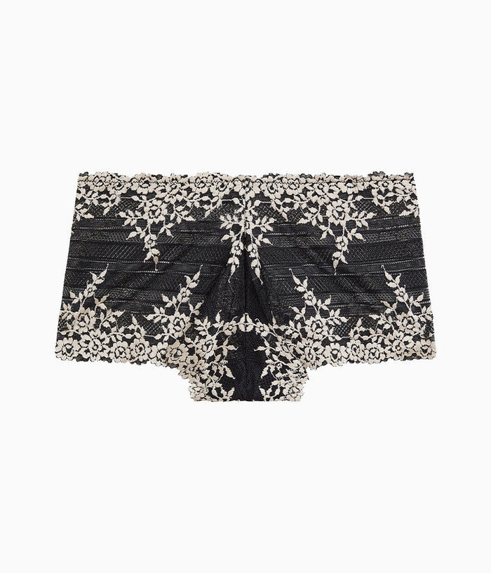 Embrace Lace® Boyshort: Black