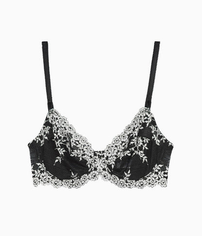 Embrace Lace®  Underwire Bra: Black