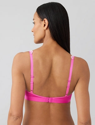 Embrace Lace® Wire Free Bralette: Wild Azalea/Cradle Pink