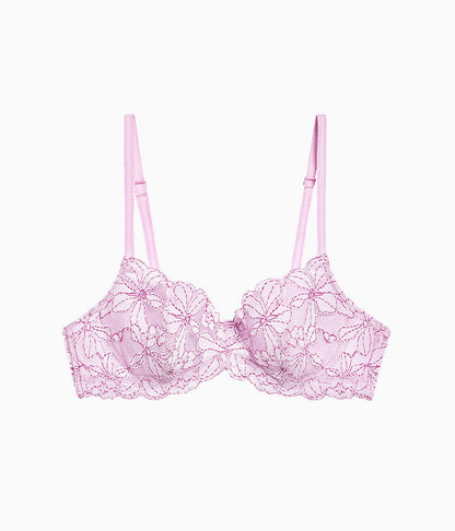 Feeling Famous Balconette Contour Bra: Pink Lavender/Very Berry
